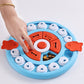 Green Interactive Pet Puzzle Feeder Toy - Slow Eating & Mental Stimulation Game for Dogs & Cats