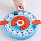 Green Interactive Pet Puzzle Feeder Toy - Slow Eating & Mental Stimulation Game for Dogs & Cats