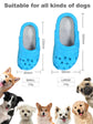 Size L Red Tough Slipper Dog Chew Toy - Natural Rubber Treat Dispenser & Teeth Cleaner for Interactive Play & Boredom Relief