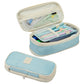 Light Blue Large Capacity Expandable Pencil Case - Multi-Compartment Student Stationery Pouch (Only with pencil case)