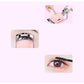 Pink USB-C Rechargeable Heated Eyelash Curler - Gentle Long-Lasting Lift with 2 Temperature Modes & Cute Cat Ear Design