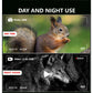 Red Professional HD Digital Night Vision Binoculars - 6X Optical Zoom, IR Illumination, Record 2.5K Video & 48MP Photos
