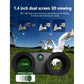 Red Professional HD Digital Night Vision Binoculars - 6X Optical Zoom, IR Illumination, Record 2.5K Video & 48MP Photos