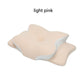 Light Pink Ergonomic Butterfly Memory Foam Pillow - Cervical Neck Support for Side, Back & Stomach Sleepers, Orthopedic Contour Design
