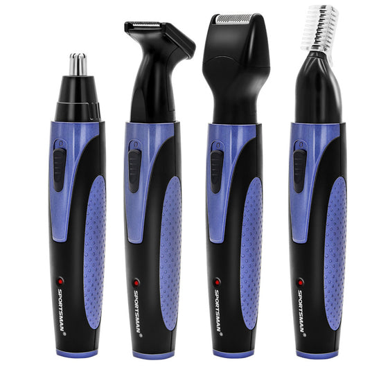 Purple and Black Versatile 4-in-1 USB Rechargeable Men&