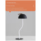 Gold Three-dimensional stripes Sleek Minimalist LED Mushroom Table Lamp - Rechargeable 3-Color Touch Control, Bar & Ambient Light
