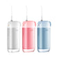 Blue Advanced Portable Water Flosser - USB Rechargeable Cordless Oral Irrigator, 3 Modes, IPX7 Waterproof for Travel & Home