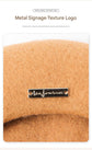 Blue Elegant Wool Beret - Classic Warm Thick British Style Hat for Autumn & Winter