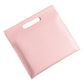 Light Pink Professional A4 PU Leather Document Bag - Waterproof Handheld File Folder Portfolio for Business & Conference