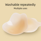 Size S 3 Pairs Skin Color Reusable Silicone Breast Lift Nipple Covers - Invisible Adhesive Bra Pasties for Seamless Lift & Coverage