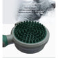 Green And Grey Dual-Sided Pet Grooming Brush - Self-Cleaning Slicker & Gentle Massage Bath Comb for Dogs & Cats