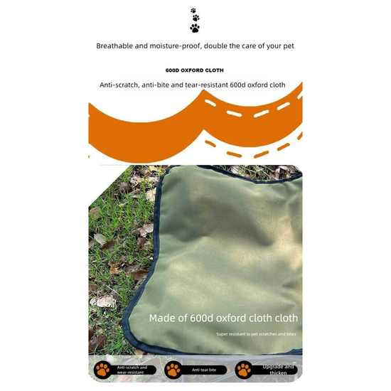 Bright Green Elevated Comfort Pet Bed - Portable & Foldable Dog Cat Cot - Durable 600D Oxford Fabric, Washable Cover, All Seasons