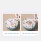 White And Purple 3-in-1 Pill Cutter Crusher & Storage Box - Portable Tablet Splitter Grinder for Precise Dosing