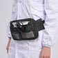 Grey and Black Nurse Utility Belt Bag - Multi-Pocket Medical Organizer Waist Pack for Tools & Essentials