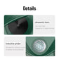 Green Advanced Solar Powered Ultrasonic Animal Repeller - Outdoor Pest Deterrent with Motion Sensor, Strobe Light & Laser