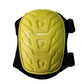 1 Pair Yellow Professional Hard Shell Knee Pads - Heavy Duty Protection for Work, Construction, Gardening & Outdoor Sports