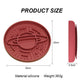 Dark Red Silicone Planet Slow Feeder Dog Bowl - 2-in-1 Anti-Choke Lick Mat for Healthy Eating & Fun