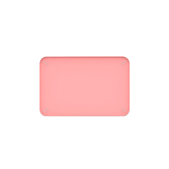 Pink Reusable Silicone Pet Pee Pad Holder - Non-Slip Training Tray with Spill-Proof Edges for Dogs & Puppies(62cm x 42cm)