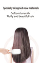 Black Advanced 3-in-1 Scalp & Hair Care Massage Comb - Red Light Therapy, EMS Microcurrent & Vibration for Healthy Hair Growth
