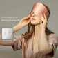 Champagne Luxury 19 Momme Mulberry Silk Sleep Mask - Total Blackout Comfort, Wide Design & Adjustable Strap