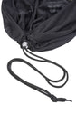 Dark Blue Breathable Pet Sling Carrier for Small Dogs & Cats - Adjustable Hands-Free Travel Pouch with Safety Leash & Pocket