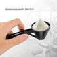Black 2-Pack No-Spill Sliding Scoop & Funnel - Mess-Free for Protein Powder, Coffee, Formula