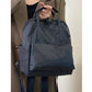 Size S Black Stylish Waterproof Nylon Backpack - Lightweight, Multi-Pocket for Travel, Commute & Daily Use