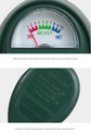 2 Pcs White Soil Moisture Meter - Accurate Plant Water Monitor for Garden & Potted Plants, No Batteries Needed