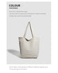 Beige Stylish Lightweight Seersucker Gingham Tote Bag - Spacious Multi-Pocket Shoulder Bag with Zipper