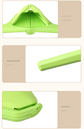 3 Pcs Green Easy-Squeeze Manual Citrus Juicer - Durable Lemon & Orange Squeezer with Pour Spout, Food-Grade PP