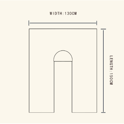 Red Hearts Soft Faux Cashmere Poncho Cape - Oversized Winter Shawl Wrap (130x150cm)