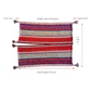 Iridescent Cozy Knitted Poncho Cape - Thick Mohair Blend Winter Shawl Wrap (106x135cm)