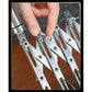 Doughnut Cutter Three Wheels Stainless Steel Multi-Wheel Rolling Dough Cutter - Pastry, Noodle & Lattice Slicer
