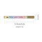 White 0.7mm Nail Art Doodle Pen 12 Sticks- Single Color Acrylic Marker for Nail Design, No-Bake