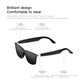 Transparent Smart Bluetooth Audio Sunglasses - Hands-Free Calls & Music Streaming Eyewear
