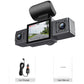3-Inch HD 1080P Dash Cam - Front, Rear, and Left Recording, 19x12x8cm