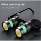 10x Telescope + Yellow Polarised Lens 10x HD Fishing Binocular Glasses - Polarized Zoom for Float Watching