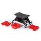 With Drawers Auto Repair Polishing Stool - Detachable Seat Car Wash Tool Creeper Stool