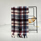 Red-blue Plaid Color-Block Women&