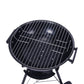 Outdoor Folding Apple-Shaped Stainless Steel Charcoal Barbecue Grill - 41cm Grill Net