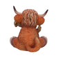 Cute Scottish Highland Cow Resin Statue - Nordic Home Decor Gift