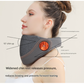 Remote Control Grey Multi-Mode Cervical Traction Neck Massager with Heat Therapy