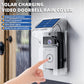 Transparent Rain Cover + Doorbell Combination HD Wireless Video Doorbell with Long-Lasting Battery