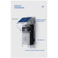 Transparent Rain Cover + Doorbell Combination HD Wireless Video Doorbell with Long-Lasting Battery