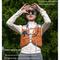 Orange Hydration Backpack for Trail Running, Marathon, and Cycling