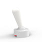 White Vintage Toggle Rechargeable Night Light - Minimalist Bedside Ambiance