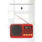 Portable Digital Music Player & FM Radio,4 Playback Modes, LED Flashlight(Gray)