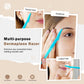 40-Piece Eyebrow Razor & Dermaplaning Tool Set(Colorful)