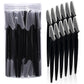 40-Piece Eyebrow Razor & Dermaplaning Tool Set(Black)