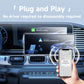 2-in-1 Wireless CarPlay & Android Auto Adapter - Plug & Play Dongle for Cars(Android phone Apple phone two in one)